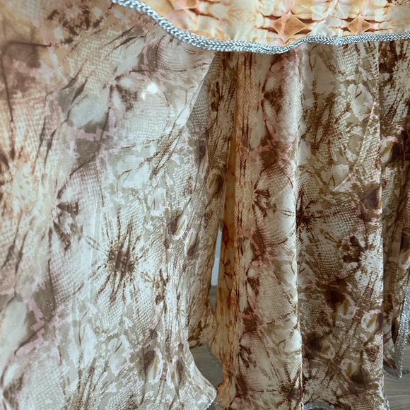 Kaftan - One Size- Side Open- Double Layers-Embroidery - Picture 6 of 10